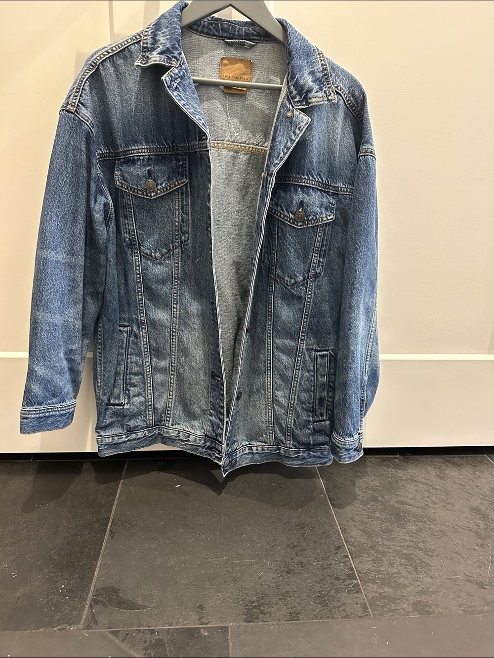 American Eagle Outfitters Classic Blue Denim Jacket